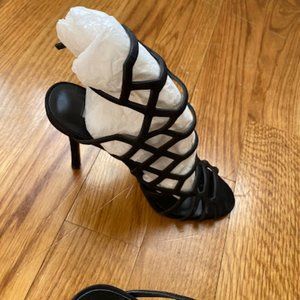 Steve Madden - Black Heels - Slither-  Size 7